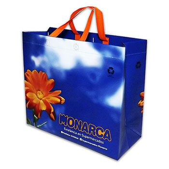 Bolsa con fuelles laterales e inferiores de friselina